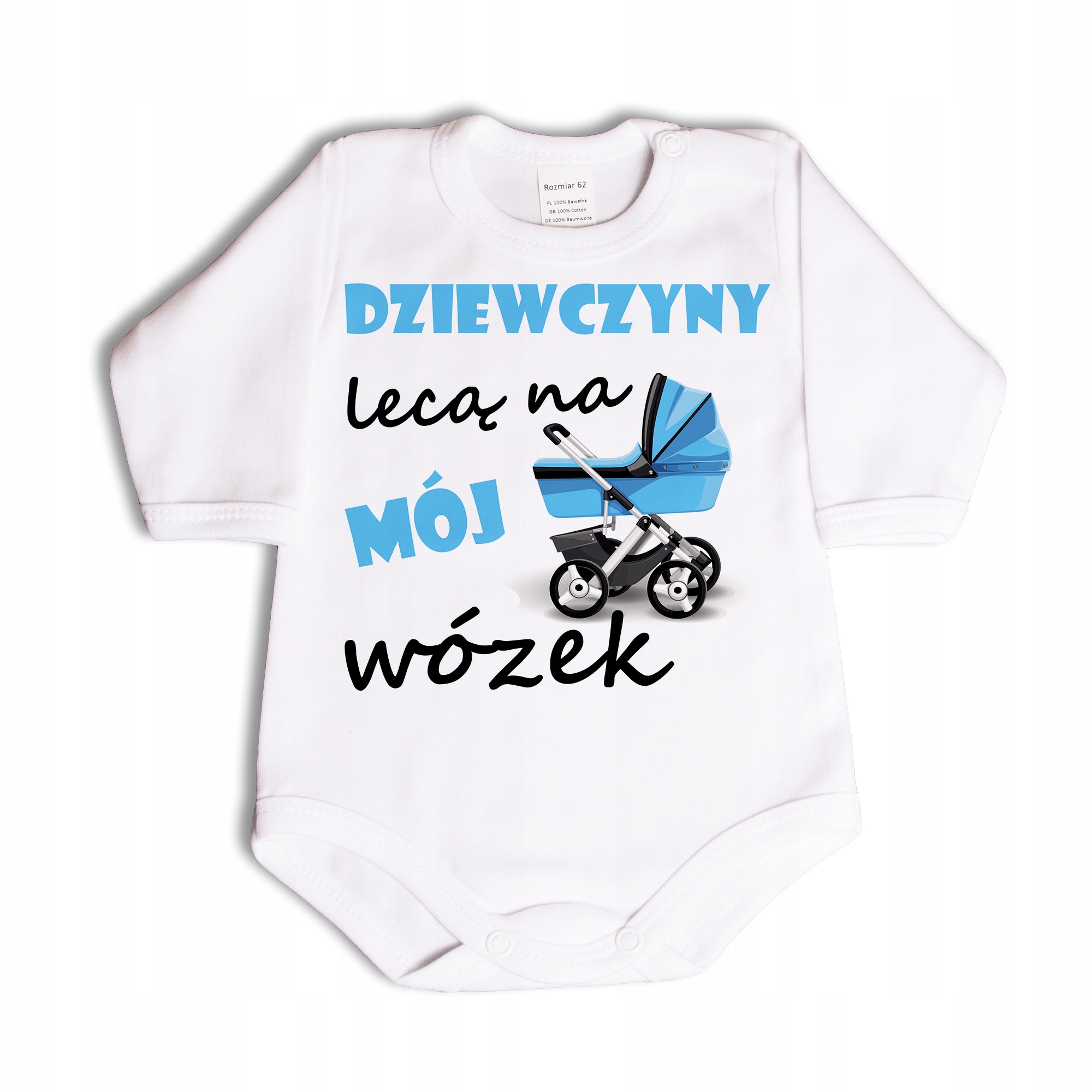 

Dziewczyny lecą na mój wózek Body 86 dł