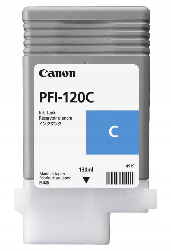 Canon inkoustová náplň PFI-120 Modrá