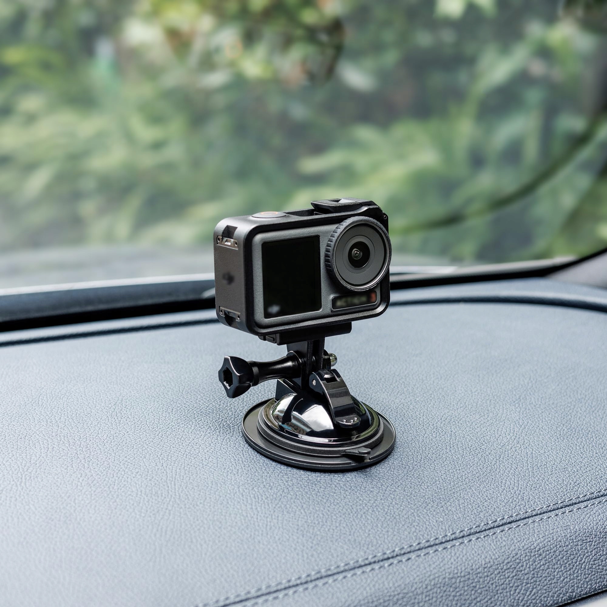 Uchwyt Przyssawka Do Kamery Sportowej GoPro DJI Mikrofon LED Auto JJC — miniatura 8
