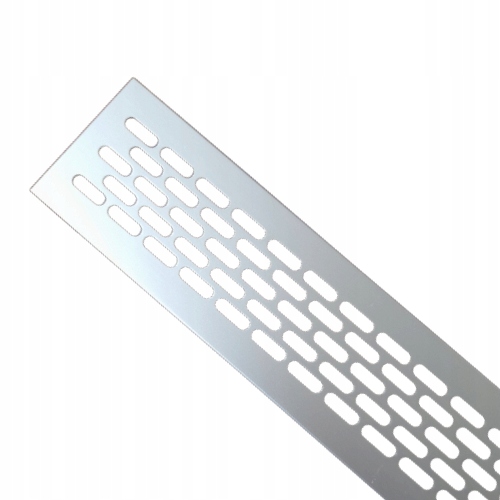

Kratka wentylacyjna meblowa 60 x 480 mm Aluminium
