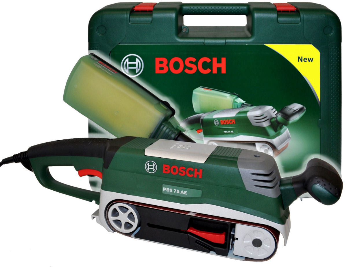 

Szlifierka Taśmowa 750W Pbs 75AE Bosch Walizka
