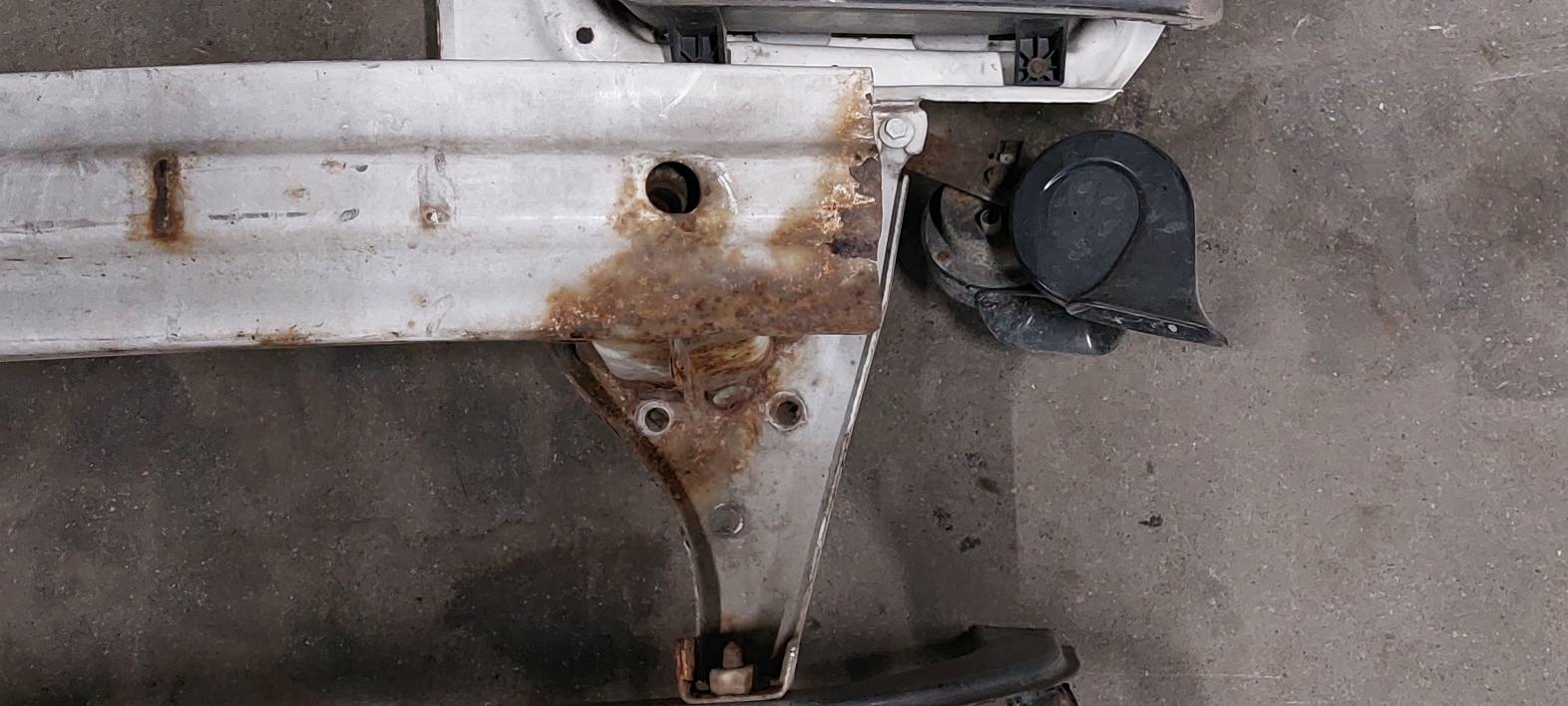 support panel for radiators pillar iron FIAT DOBLO and