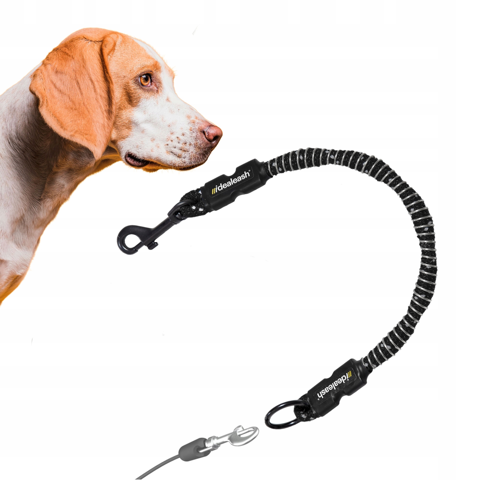 Levně Tlumič na vodítko pro tahajícího psa Silný Polský pro Flexi univerzální