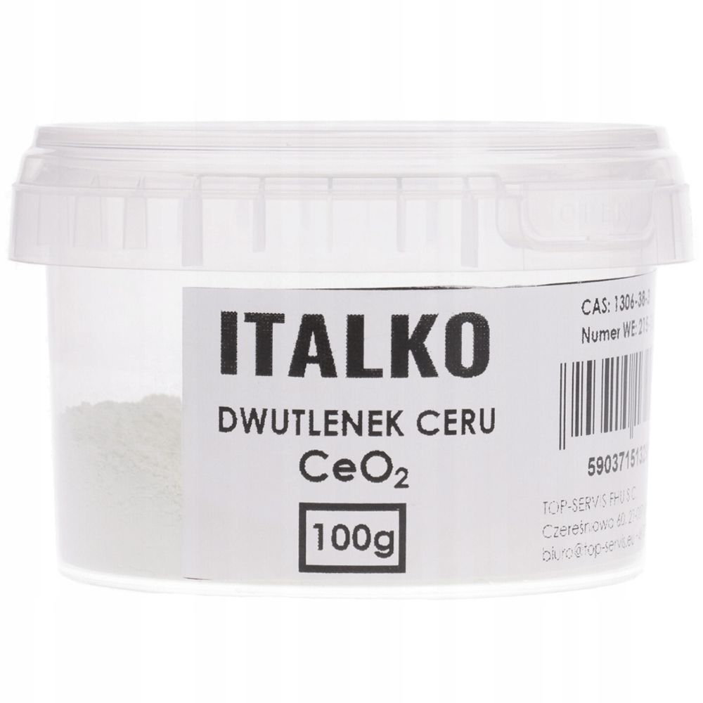 

Italko tlenek ceru dwutlenek ceru do szyb 100 g