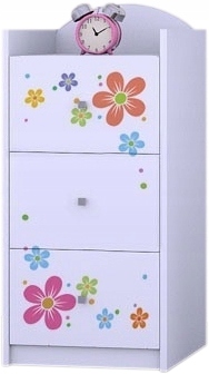 KOMODA DZIECIĘCA HAPPY K01 - BIAŁA - MEBELKI