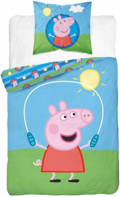 

Pościel 140x200 Świnka Peppa George