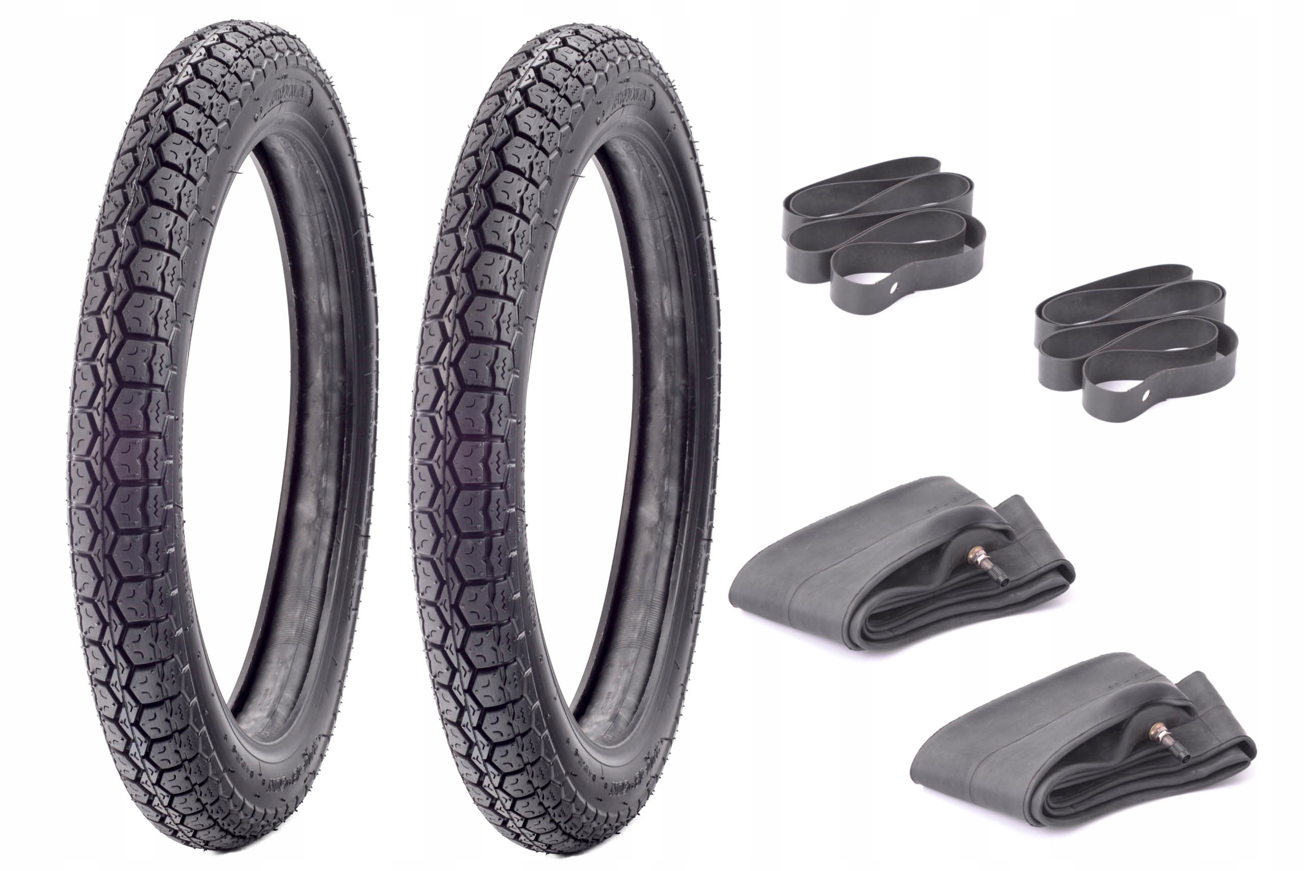 

2 X Opona Dętka 18 X 3.00 Wsk 125 Shl Mz Jawa Cz