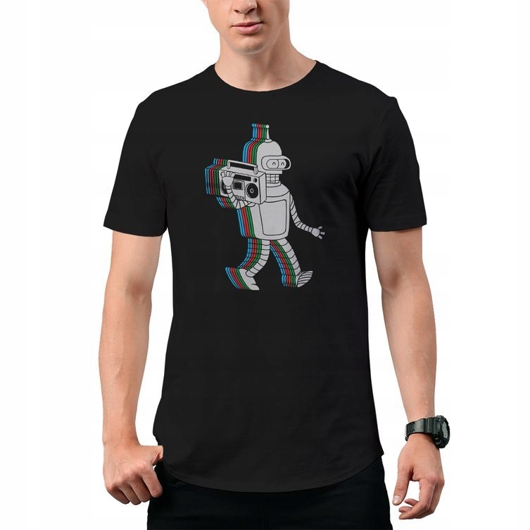 

Koszulka T-Shirt Bender Disco Vibes Robot S