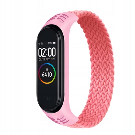 

Opaska Xiaomi Mi Band 5 Nylonowa Plecionka XL 180