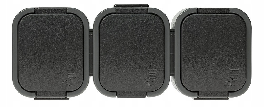 

Gniazdo hermetyczne potrójne natynkowe IP54 Abex