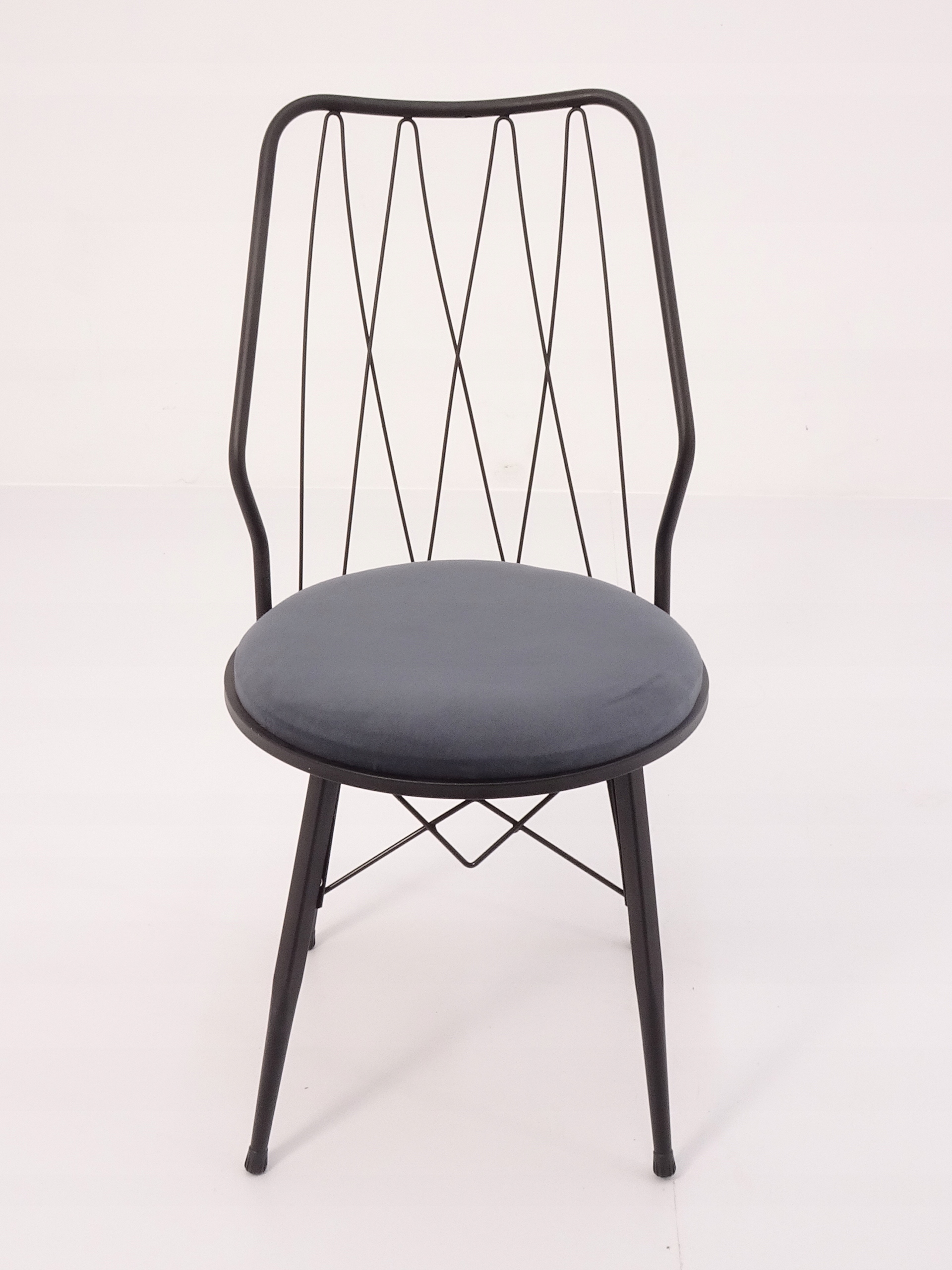 Сучасний стілець для саду / тераси; сіре сидіння код виробника IT-7
