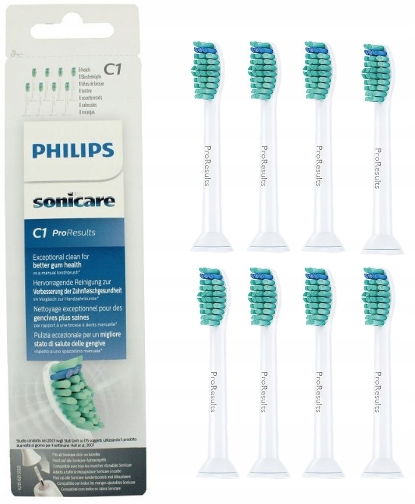 

Philips Sonicare końcówki Pro Results C1 HX6018/07