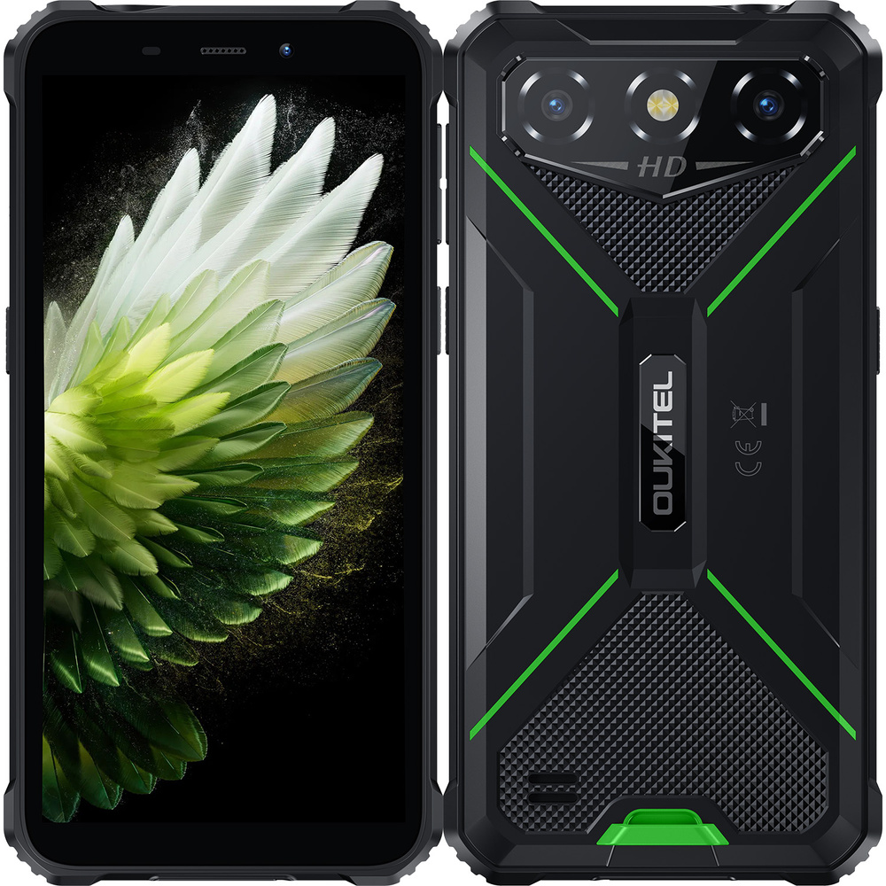 Pancerny smartfon Oukitel G3 6" 4/128GB 6300mAh zielony