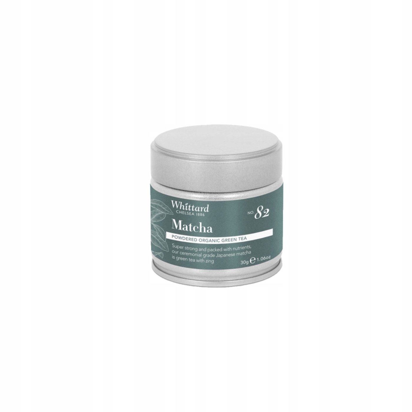 Organický čaj matcha Whittard of Chelsea č. 82, 30 g