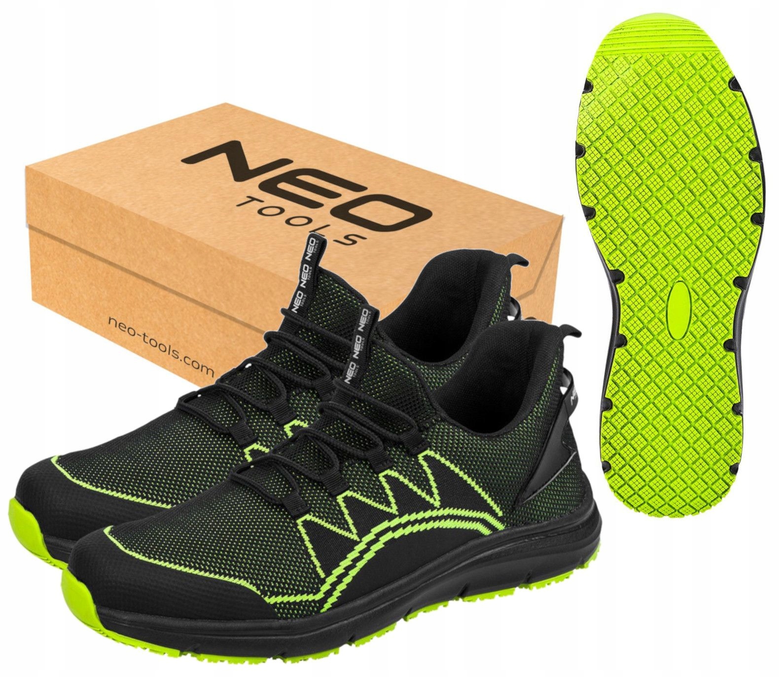 NEO PÓŁBUTY ROBOCZE SB SR PODNOSEK ADIDASY BUTY OCHRONNE BHP PODNOSEK r. 46