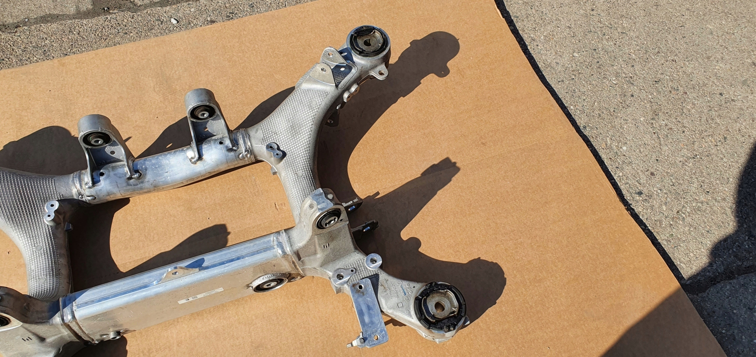 subframe axle beam rear part BMW G11 G12 6861096 original IDEAL