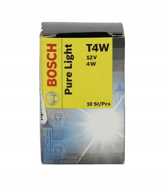 Żarówka (Karton 10szt.) T4W 12V 4W BA9S coko Bosch