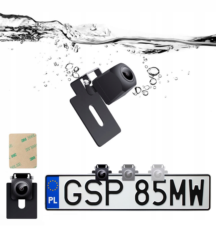 ZESTAW KAMERA COFANIA MONITOR 5 BUS VAN AHD IPS Connectivity wired