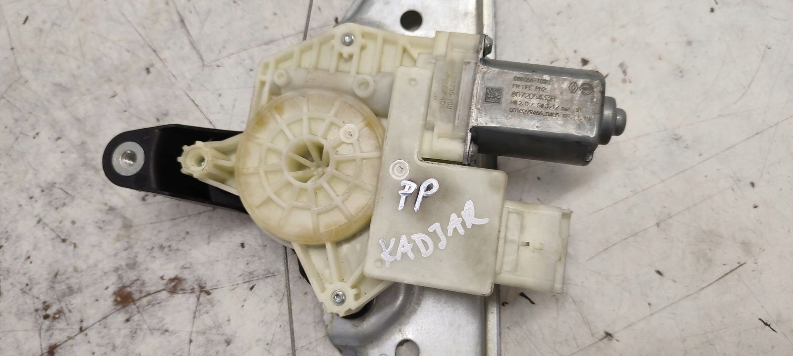 window regulator right front mechanism Renault Kadjar