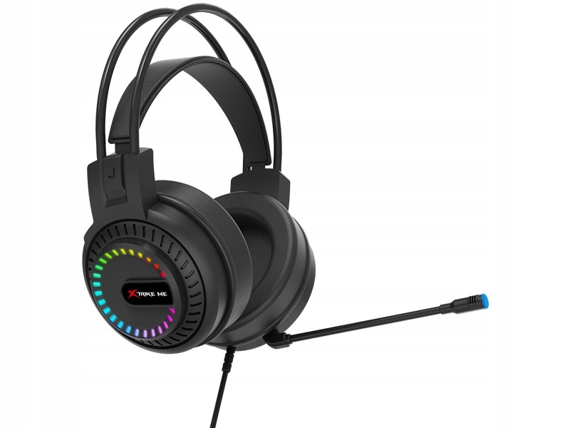 XTRIKE ME HP-318 Black Headphones