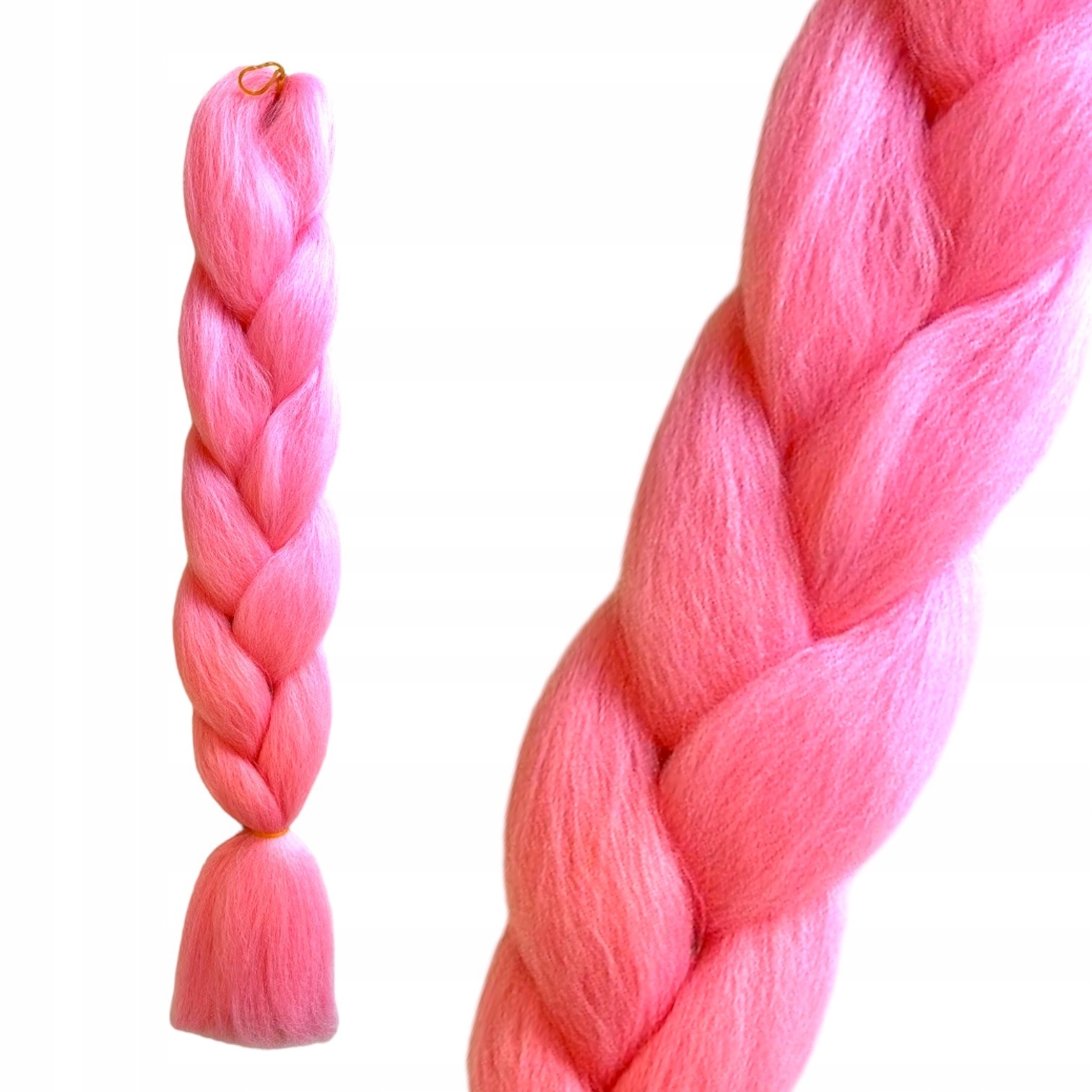 WŁOSY syntetyczne do Warkoczyków KOLOROWE długie Marka Movito