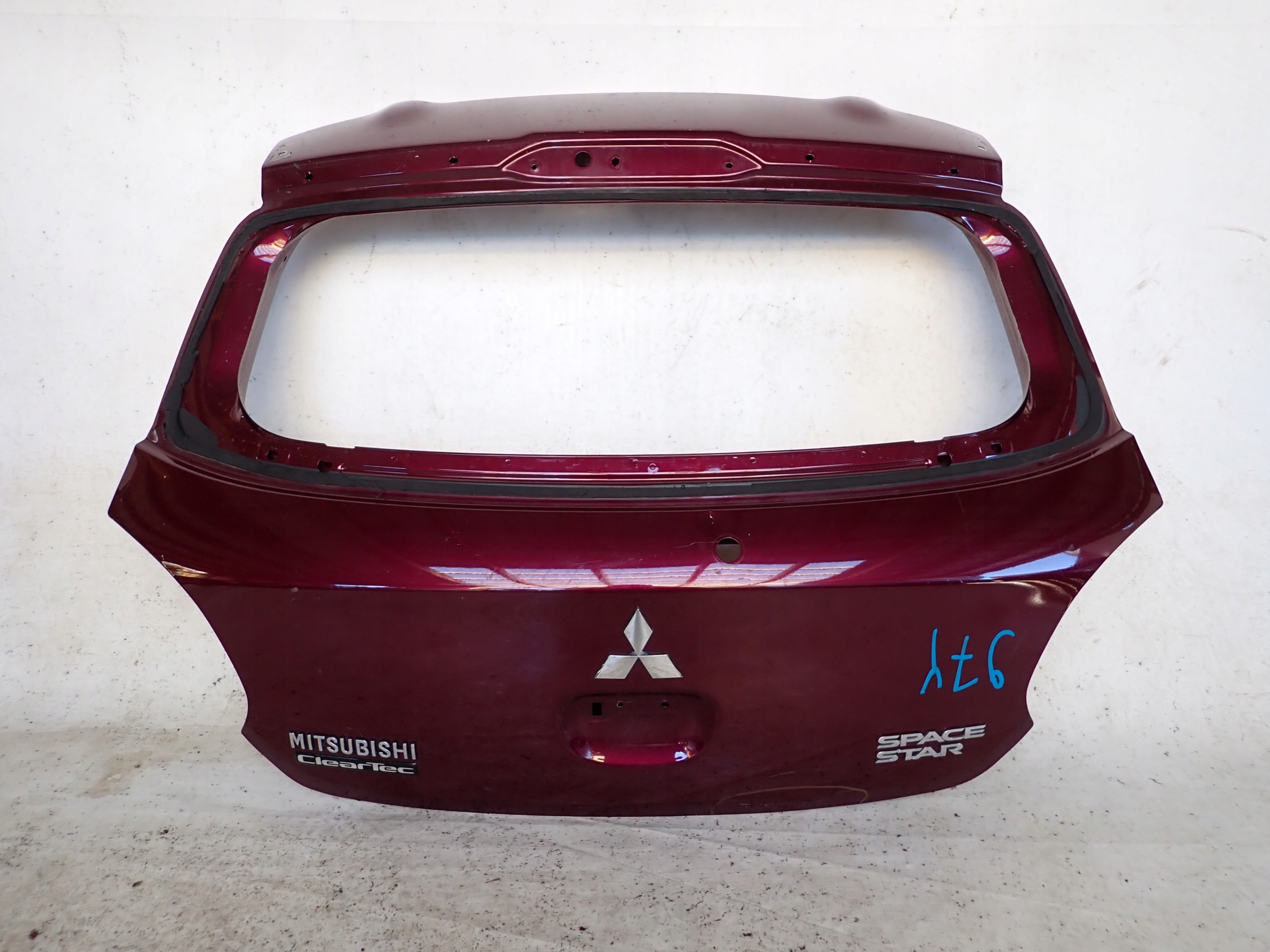 MITSUBISHI SPACE STAR II 13- trunk door boot rear part rear