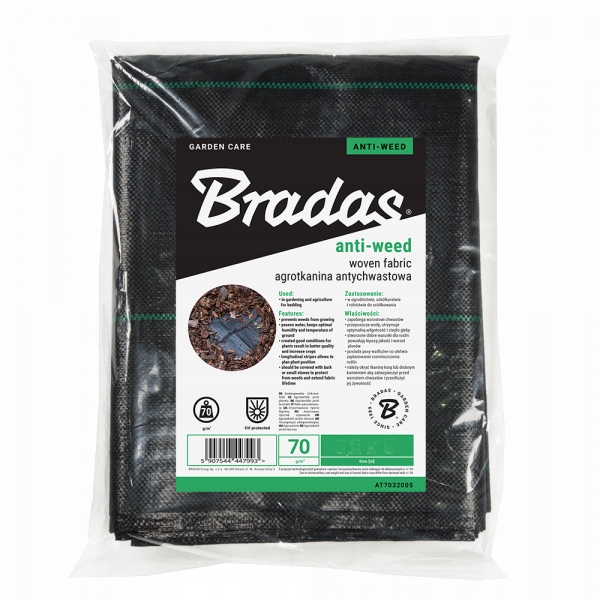 

Agrotkanina czarna Bradas 160 x 1000 cm 70 g/m²