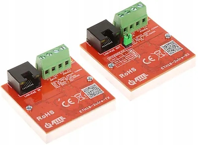 Sada Převodníků Utp 2-WIRE Pro Přenos Lan Poe ETH10-2WIRE-SET Kompl