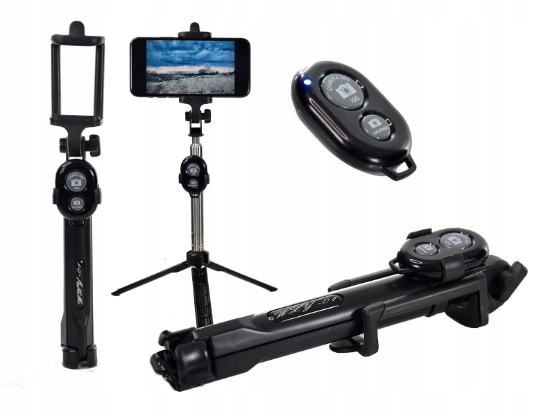 

Kij selfi Tripod Trójnóg statyw na telefon Huawei