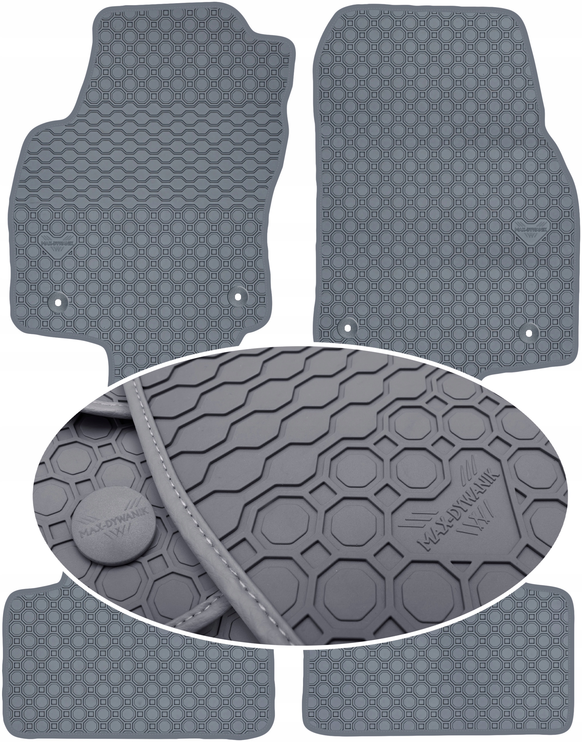 Opel Astra III H Gtc 04-14 Koberce Šedé