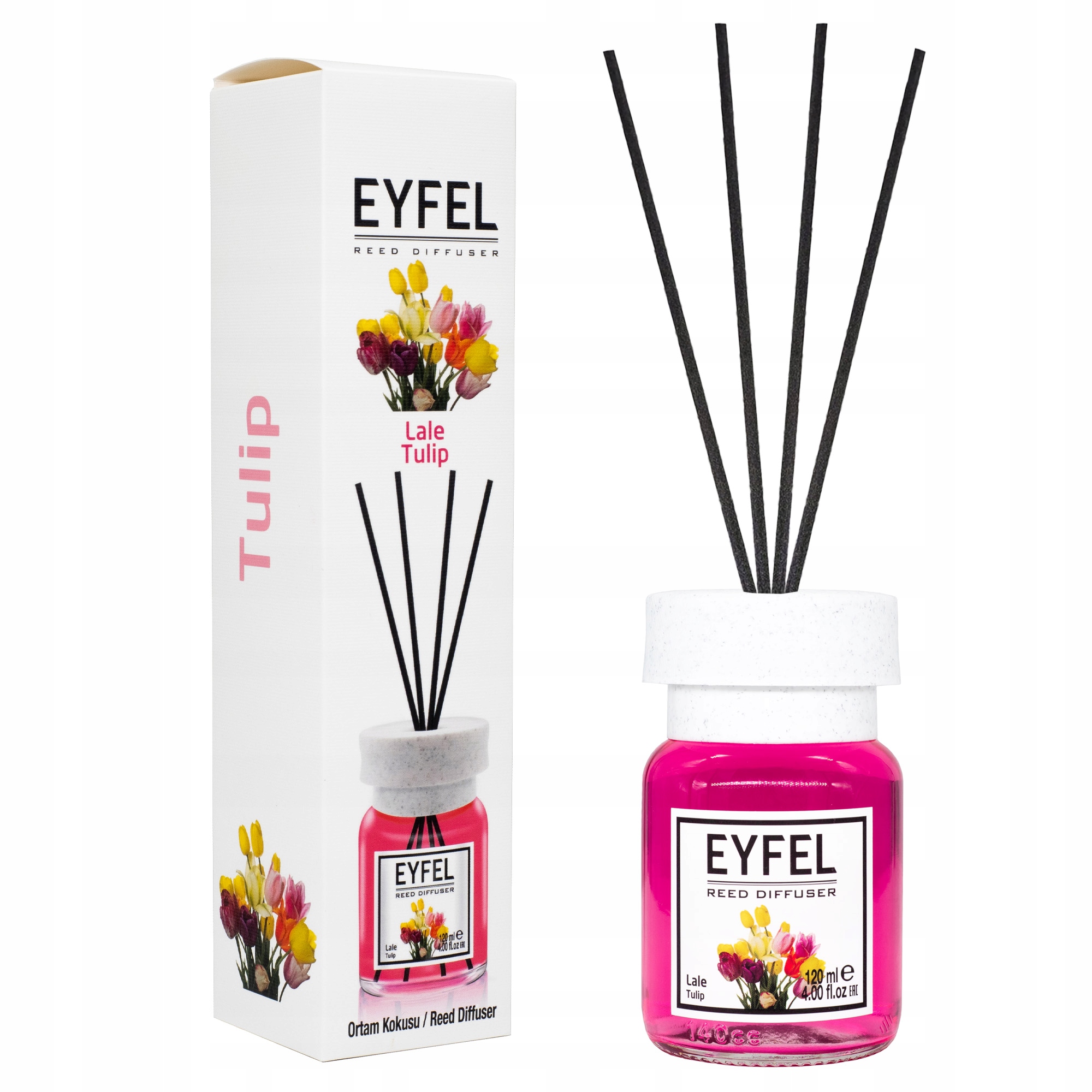 

Eyfel Dyfuzor Z Patyczkami 120 ML Tulipan