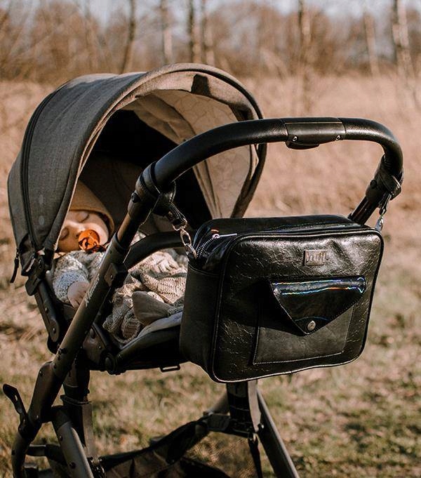 Torba do wózka dla mamy organizer Daisy Beloff Wysokość 23 cm
