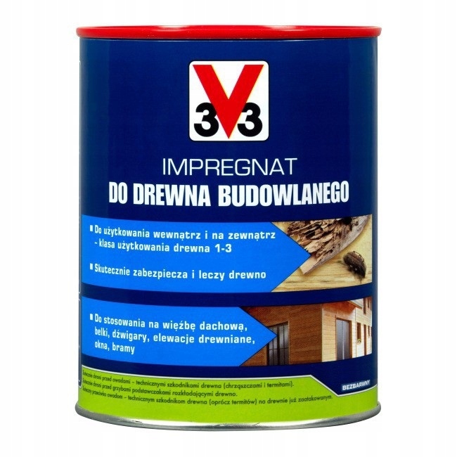 V33 Impregnat do drewna budowlanego 25L