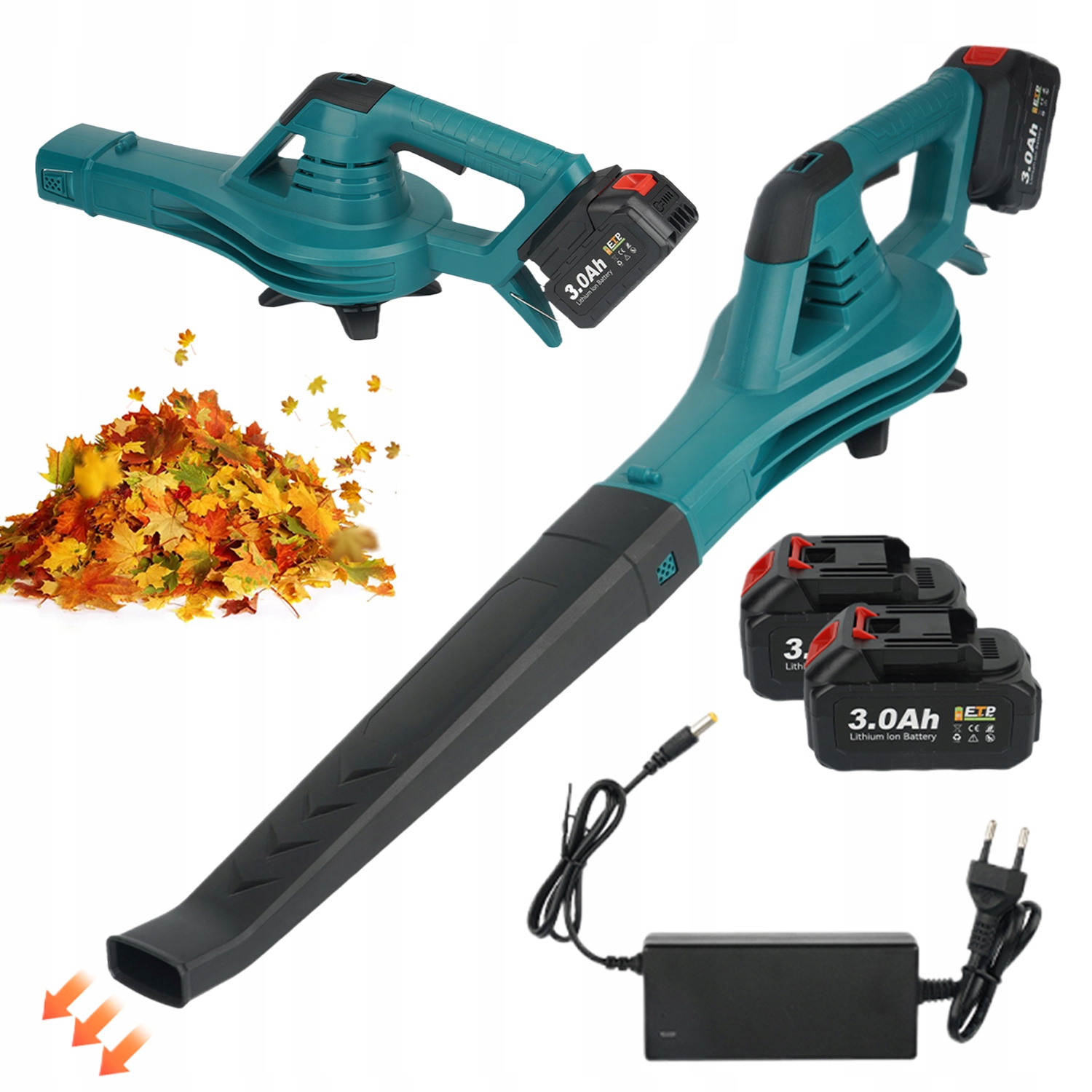 Výkonný Foukač Foukač Listí 20V 3,0Ah 350 Km/h