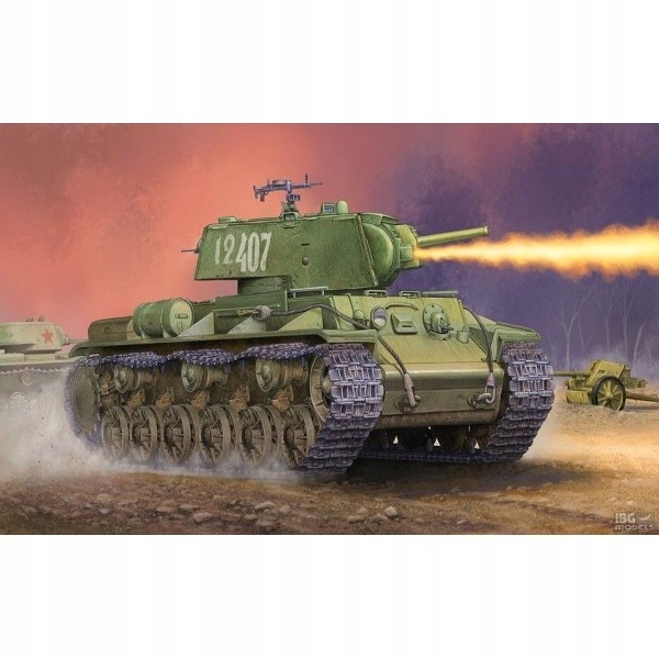 Model Plastový KV-8S Weldet Turret