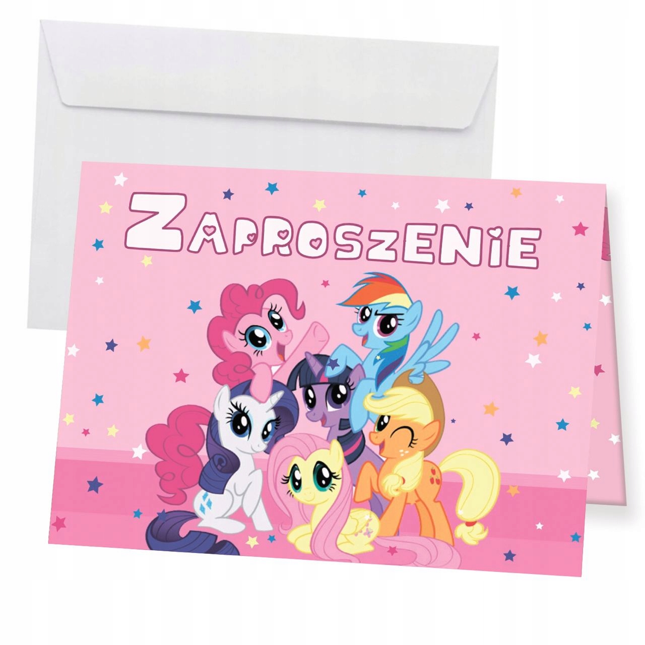 ZAPROSZENIA Urodzinowe dla Dzieci 'My Little Pony'