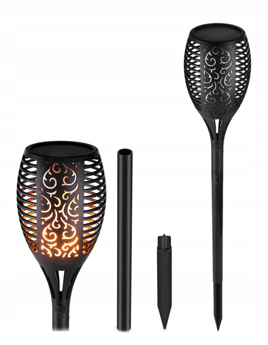 LAMPA SOLARNA LED POCHODNIA 50cm Długość/wysokość 50 cm