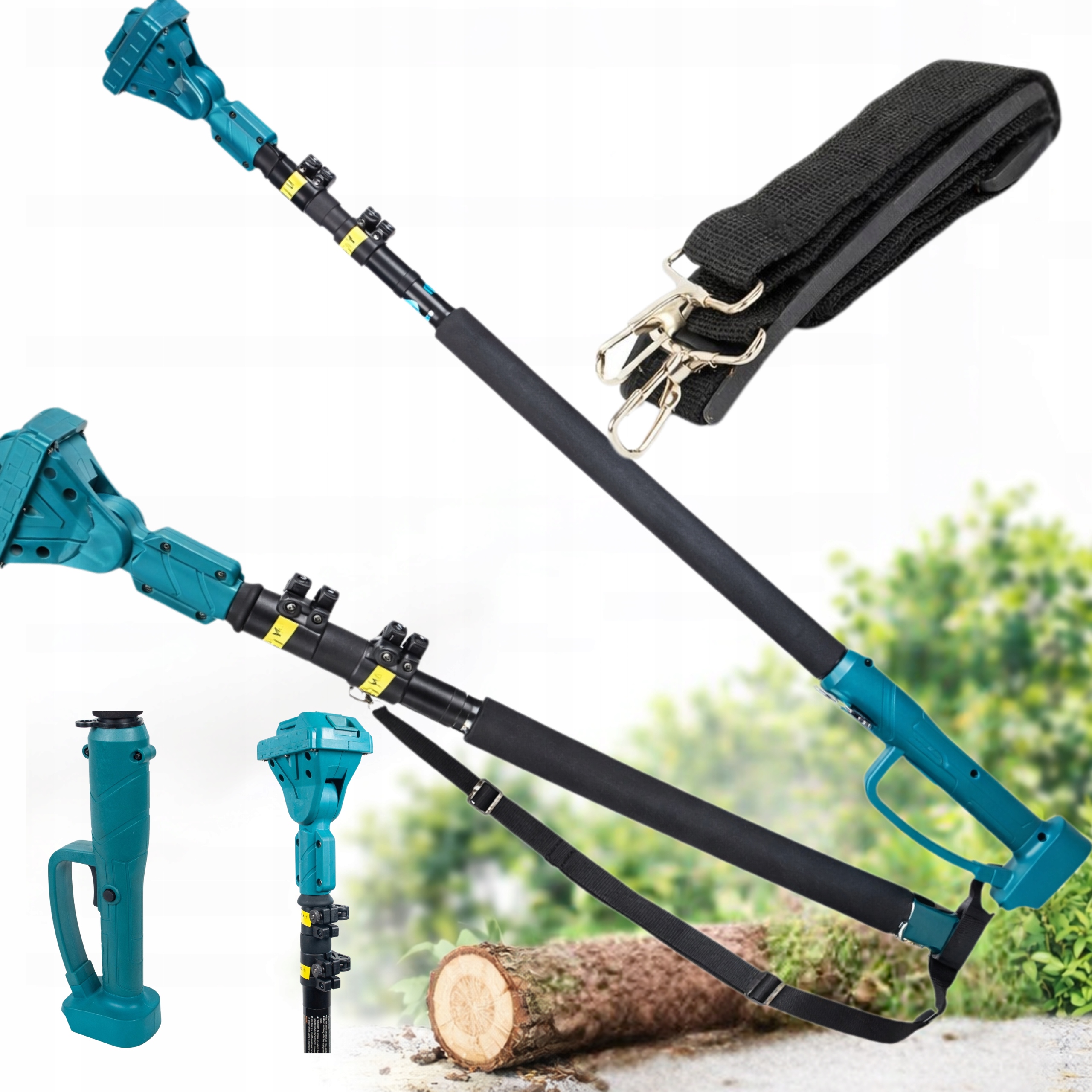 Wysięgnik Przedłużka Teleskopowa Piły Nożyc Sekatora Regulacja