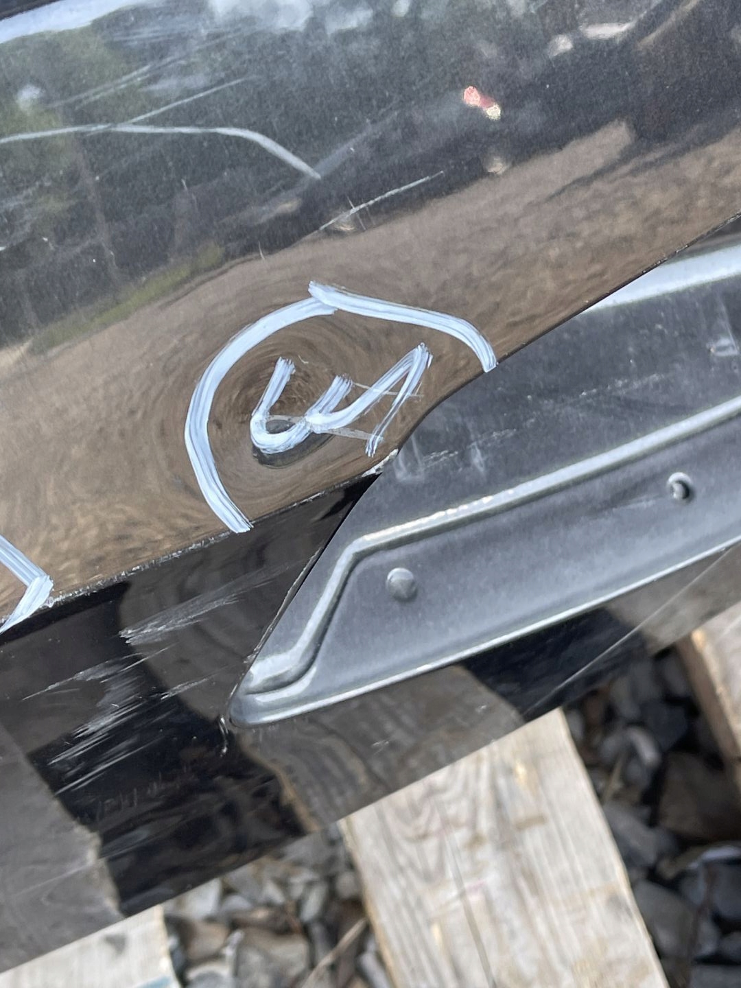 VW PASSAT B8 3G9 2014 - KOMBI boot door cover boot