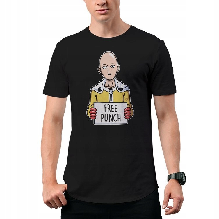 

Koszulka T-Shirt Free Punch Saitama S