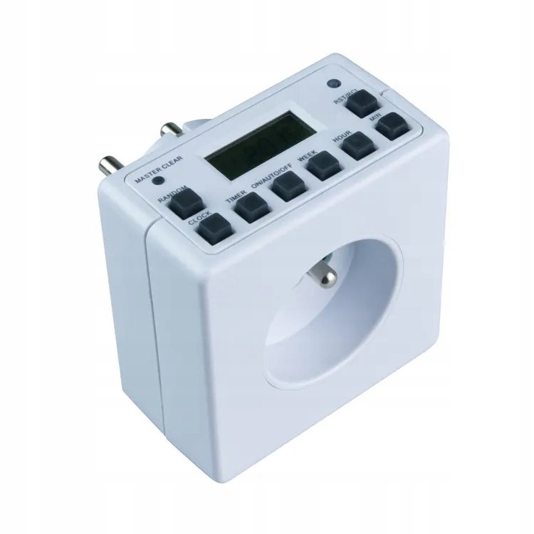 Programator czasowy cyfrowy wewnętrzny 3500W Marka inna