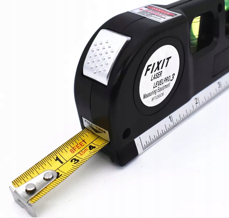 POZIOMICA LASEROWA Z MIARĄ laser miarka Kod producenta marec #3520
