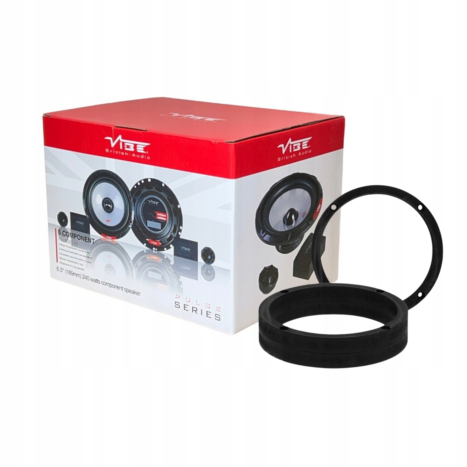Głośniki Samochodowe Vw Passat B5 Golf 4 6 Polo 9N Skoda 165mm Vibe PULSE6C