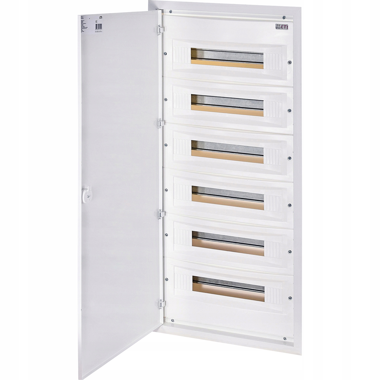 Podomítkový rozvaděč pro skříň ERP18-6 6x18 modulů