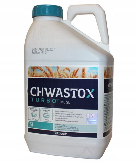 

Chwastox Turbo 340SL 5l środek chwasty dwuliścienn