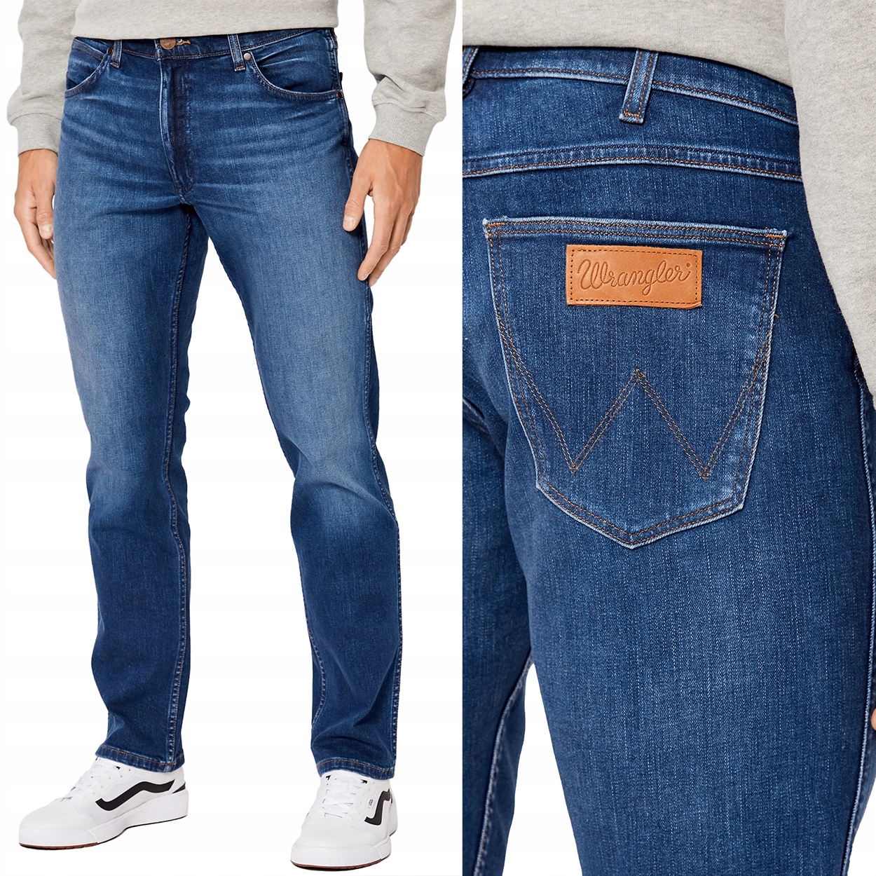 Wrangler Greensboro Heartbreaker Džins jednoduché podzimní kalhoty W30 L34