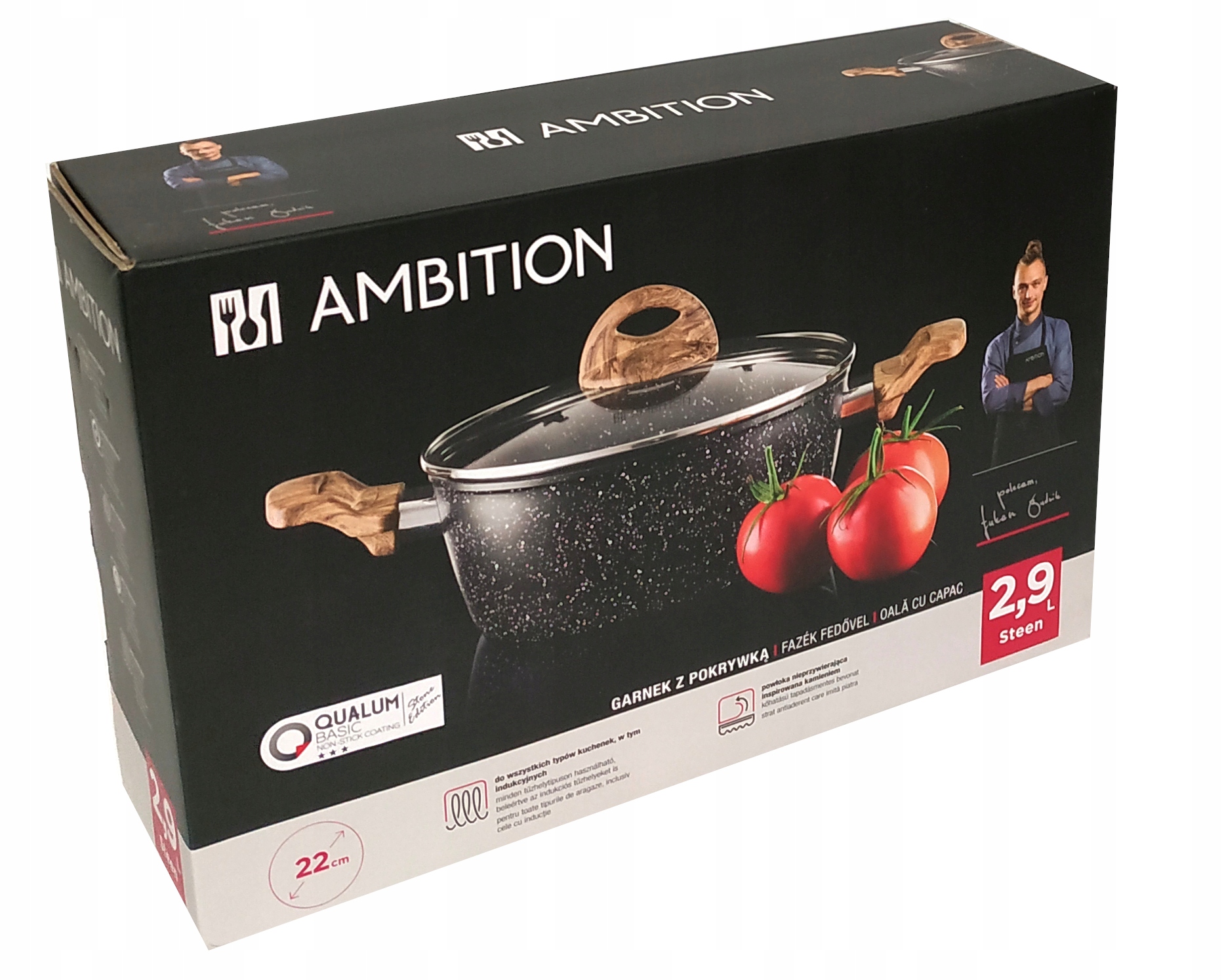 

Garnek tradycyjny Non Stick Ambition Steen 2,9 l