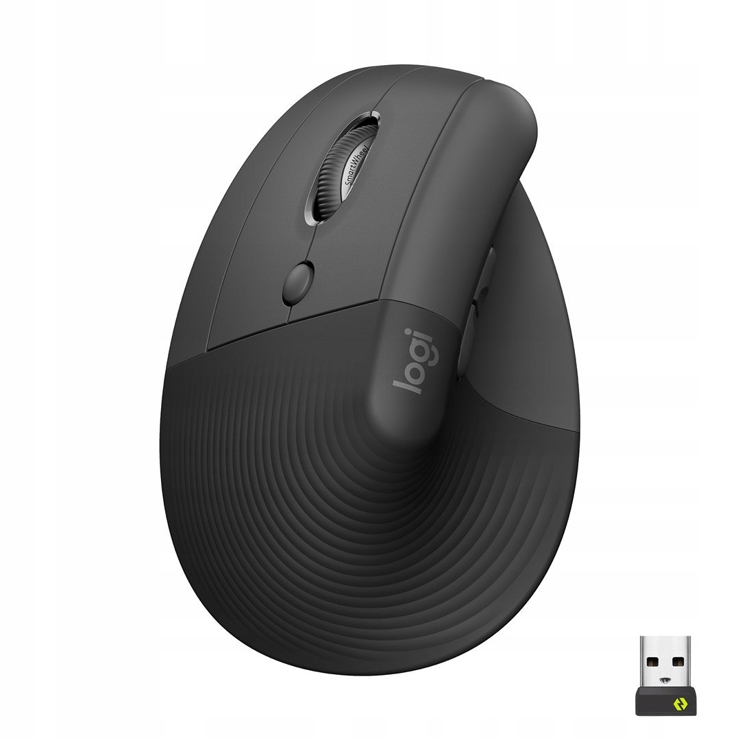 Lift Left Vertical Ergo Mouse -/graphite Black Emea