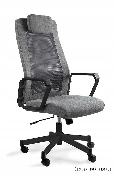 Fotel obrotowy FOX Unique szary