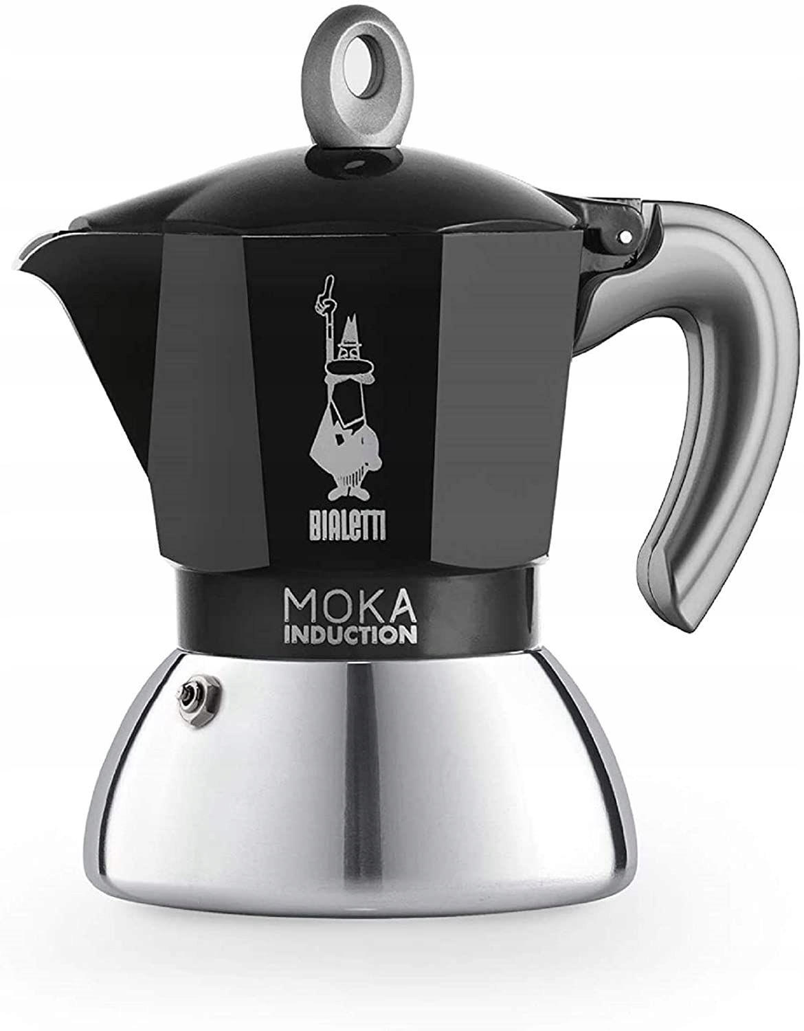 Bialetti Moka Induction 2 šálky černá New